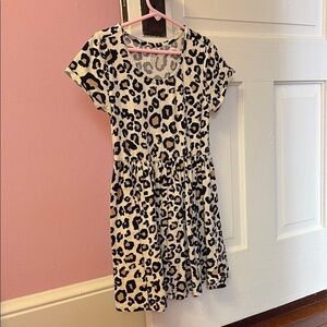 1989 Place‎ Leopard Print Kids Dress Size Medium